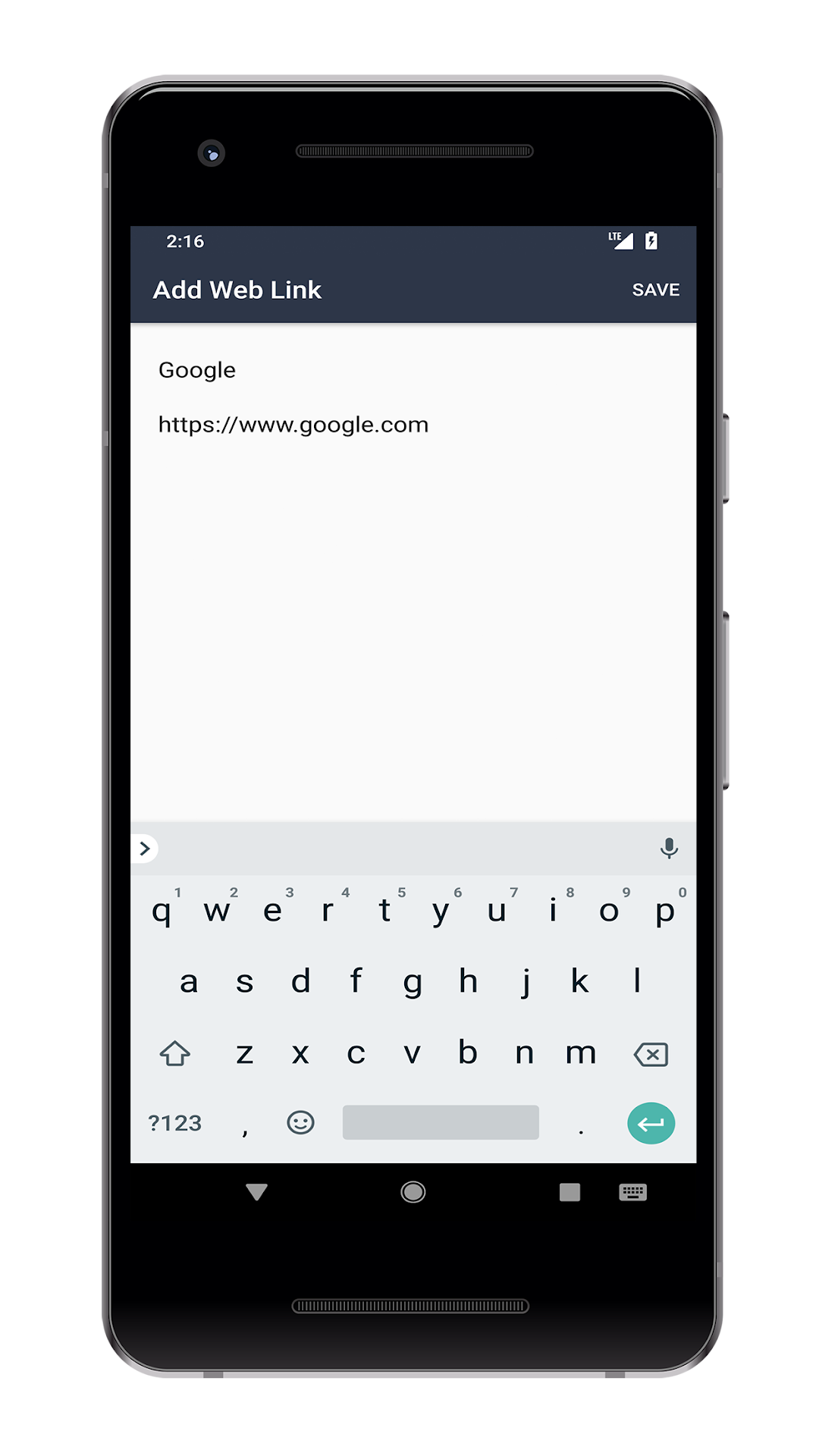 WebLauncher Interface 4
